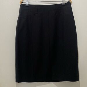 Ann Taylor Suiting Wool Pencil Skirt